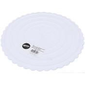 Decorator Preferred Cake Plate-10" Scalloped Round