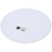 Decorator Preferred Cake Plate-12" Scalloped Round