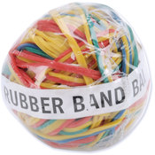 Rubber Band Ball 2"-Assorted Colors
