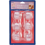 Candle Lamp Collection Suction Cups 6/Pkg-