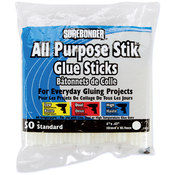 All Purpose Stik Glue Sticks-7/16"X4" 50/Pkg