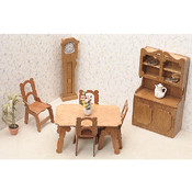Dollhouse Furniture Kit-Dining Room