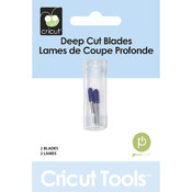 Cricut Deep Cut Replacement Blades-2/Pkg
