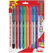 Pentel R.S.V.P. Colors Ball Point Pens Medium Asst