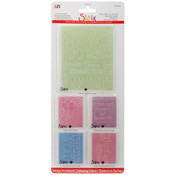Sizzix Textured Impressions Embossing Folders 5/Pk