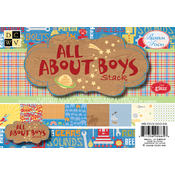 All About Boys Mat Stack 4.5"X6.5"-72 Sheets