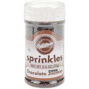 Sprinkles 2.5 Ounces -Chocolate Jimmies