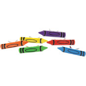 Eyelet Outlet Brads-Crayon 12/Pkg Wholesale Bulk