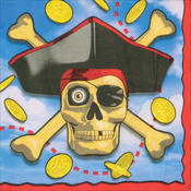 Luncheon Napkins 16/Pkg-Pirates Bounty