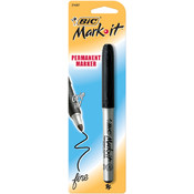Bic Mark-It Permanent Marker Fine Point -Black