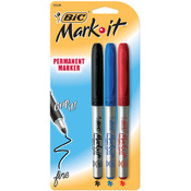 Bic Mark-It Permanent Markers Fine Point
