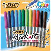 Bic Mark-It Permanent Markers Fine Point