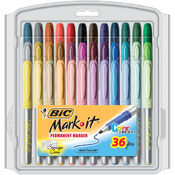 Bic Mark-It Permanent Markers Fine Point