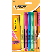 Bic Brite Fluorescent Hi-lighters -Asst Colors