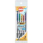 Bic Mechanical Pencil .5mm 5/Pkg-Assorted Colors