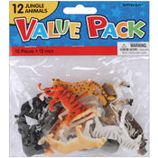 Party Favors 12/Pkg-Jungle Animals