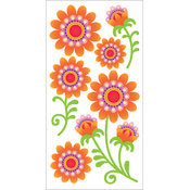Essentials Dimensional Stickers 2.75"X6.75" Sheet-