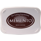 Memento Full Size Dye Inkpad-Rich Cocoa
