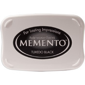 Memento Full Size Dye Inkpad-Tuxedo Black