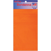 Hav-A-Hank Solid Bandanna 22"X22"-Orange