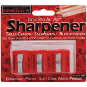 Little Red All-Art Sharpeners 3/Pkg-
