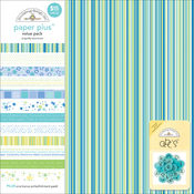 Paper Plus Assortment Pack 12"X12" Sheets 12/Pkg-D