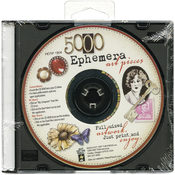 Hot Off The Press Ephemera Art CD-5,000 Art Pieces Wholesale Bulk