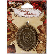 Blue Moon Madame Delphine's Metal Pendant-Filigree
