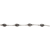 Blue Moon Madame Delphine's Metal Beads-Ridged Bla