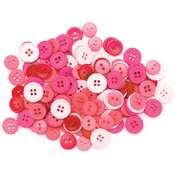 Favorite Findings Basic Buttons Assorted Sizes 130