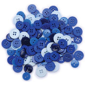 Favorite Findings Basic Buttons Assorted Sizes 130