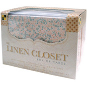 Box Of Cards &amp; Envelopes-Linen A2 Size