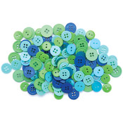 Favorite Findings Basic Buttons Assorted Sizes 130