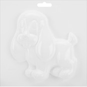Plaster Casting Plastic Mold 7.75"X7.75"-Dog