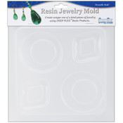 Resin Jewelry Reusable Plastic Mold 6.25"X7"-Diamo