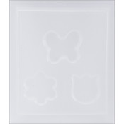 Resin Jewelry Reusable Plastic Mold 4.5"X6.5"-Butt