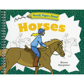Sterling Publishing-Pencil Paper Draw-Horses