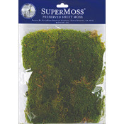 Sheet Moss 2 Ounces/Pkg-Natural Green