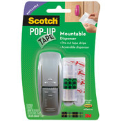 Scotch Pop-Up Mountable Tape Dispenser-Pre-Cut Str