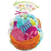 Shaped Party Bags 9-1/2"X6-1/2" 15/Pkg-Sweet Sprin