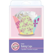 Baking Cups-Decorated Egg 24/Pkg-Fancy Standard