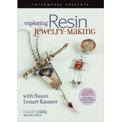 Book -Exploring Resin Jewelry-Making DVD