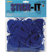 Stick It Felt 2" Numbers &amp; Letters-Cobalt