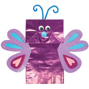 Foam Kit - Makes 1-Paper Bag Butterfly