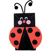 Foam Kit - Makes 1-Paper Bag Ladybug