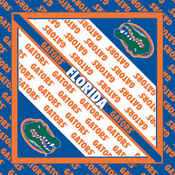 NCAA Collegiate Bandanna 22"X22"-Florida