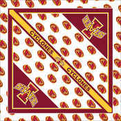 NCAA Collegiate Bandanna 22"X22"-Iowa State