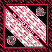 NCAA Collegiate Bandanna 22"X22"-Ohio State