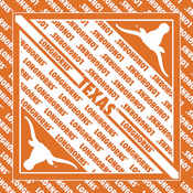NCAA Collegiate Bandanna 22"X22"-Texas