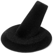 Ring Display 2"X1.5"-Black Velvet